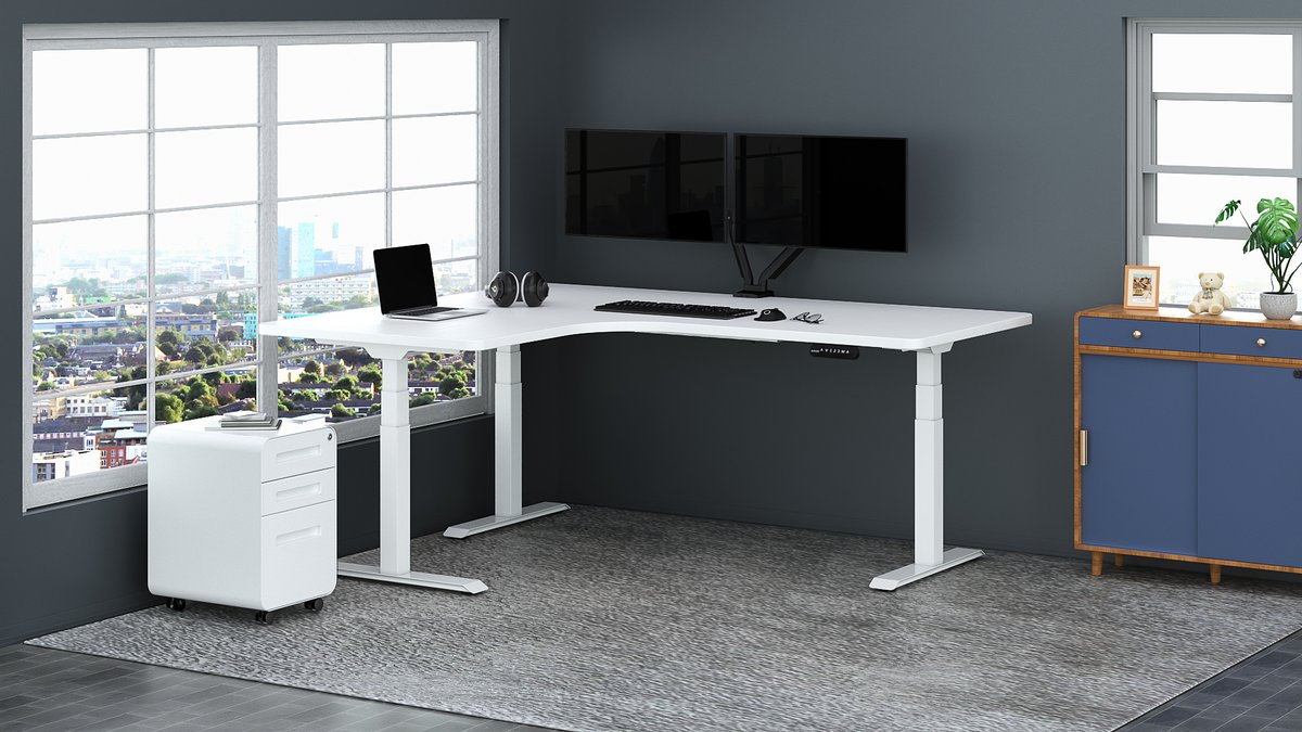 SolosDesks's tweet photo. Get a table that can support your full range of motion.
SOLOS L-shaped desk has all the space you need to thrive, both aesthetically and ergonomically.
Get inspired: https://t.co/sayUPLCQql
#solos #solosit #solosdesk #standingdesk #homeoffice #heightadjustabledesk #ergonomics https://t.co/6VoDyjYmlW