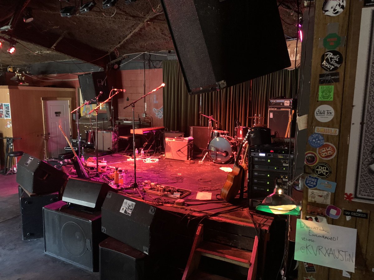 richc80's tweet photo. Started on my #SXSW adventure today; first @KatyJPearsonnn &amp; @YardActBand at @KVRX / @HITWatx day party then @WideWorld0Dougs at @EsthersFollies https://t.co/kO6FIBmA8A