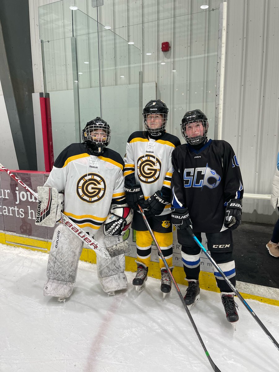 mwhshl_mb's tweet photo. Congratulations to the Winnipeg Free Press Division Final Game 1 Stars: 1st Star GCC Gophers Kira Hewitt, Goalie #1; 2nd Star Sanford Sabres Mackenzie Kabernick, Forward #10; 3rd Star GCC Gophers Abby Gabriele, Defence #7. https://t.co/zEKCLbFbQp