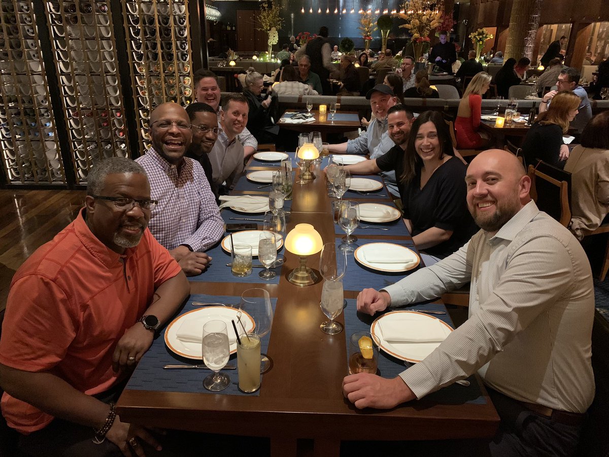 Great team, great results, and awesome restaurant! Incredible dinner at Craftsteak @tomcolicchio! Thank you team for the 2021 results and birthday wishes!