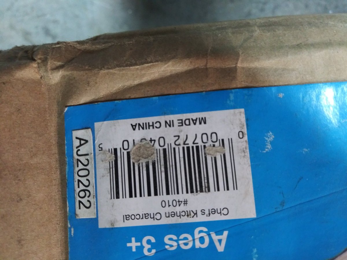 ComplexCmdr's tweet photo. After assembling this Chef's Kitchen from #Melissaanddoug which was designed apparently in Connecticut, but manufactured in #China , I'm no longer worried about them building planes. #tolerance95percent #Atbest #Maybeneedsomestaplesininstructions #wherethehelldoesthisgo https://t.co/HgfU70bbiG