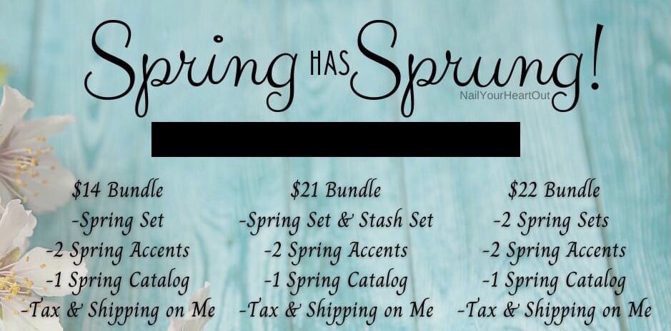EmmaleyRussell's tweet photo. 🌼SPRING🌼
I’m offering spring specials that each include 2 accent packs &amp; a spring catalog! 

🌸$14 bundle includes your choice of 1 spring set!

🌼$21 bundle includes your choice of spring set and your choice of a stash set!

🌺$22 bundle includes your choice of 2 spring sets! https://t.co/2JONVRYq89