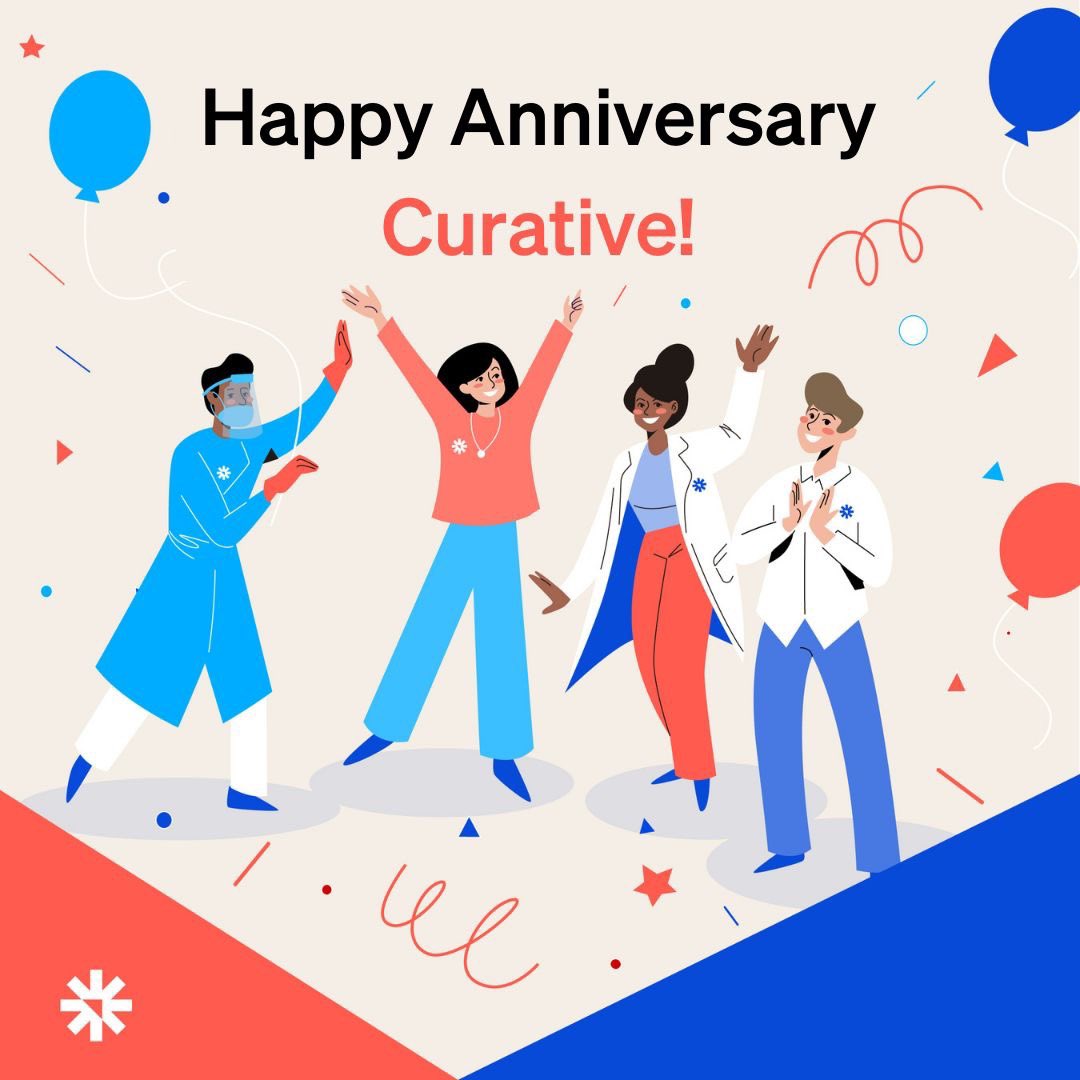 2 incredible challenging years, a lot of patients served, a fantastic team built at <a href="/Curative/">Curative</a>, a great company started with a tweet from <a href="/FredTurnerBio/">Fred Turner</a>. Looking forward to Curative 2.0.