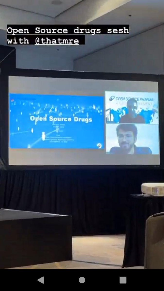 Open Source Pharma tweet media