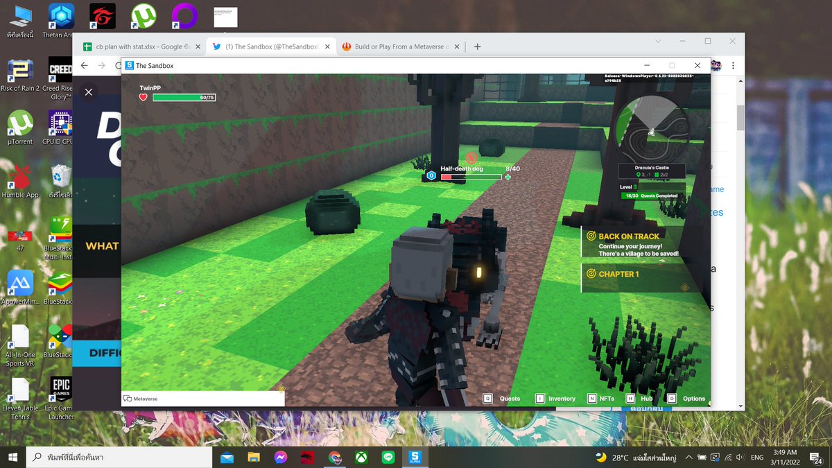 Michell84668974's tweet photo. @TheSandboxGame I just participated in the daily #SandboxAlphaS2Contest for a chance to earn up to 1,000 $SAND! Starting March 10 - Show your love for Dracula. Check out my screenshot below! 👇 #SandboxAlphaS2 https://t.co/2vjJksafoX
