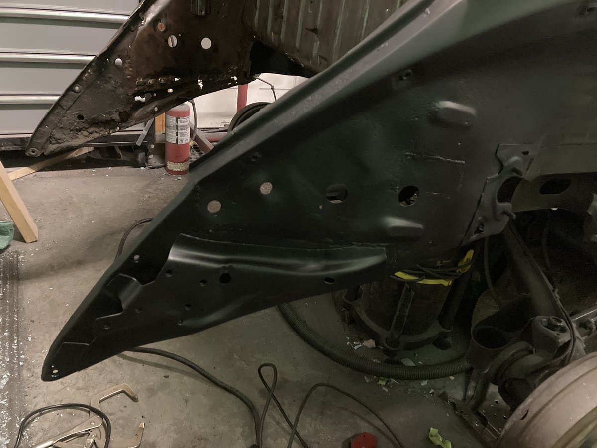 thebugnut's tweet photo. Filling in some holes. It’s not exciting but it needs to get done. I am leaving the two additional holes that provide access to the dual carburetors.
Project #Super71
#vwbeetle #vwbug #superbeetle #thebugnut #volkswagen https://t.co/2OaEWHPmni