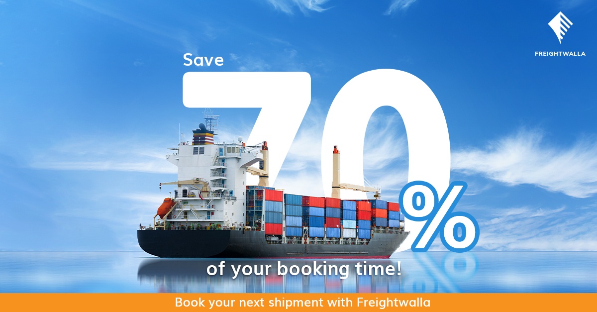 freightwalla's tweet photo. Offering nothing but efficiency. Save 70% of your booking time when book your shipment with Freightwalla. Visit https://t.co/KMENDpdnuq to know more.
#freight #logistics #cargo#shipping #transport #supplychain #freightforwarding #digitalfreightforwarding #RealTimeTracking https://t.co/zycE5lJ40o
