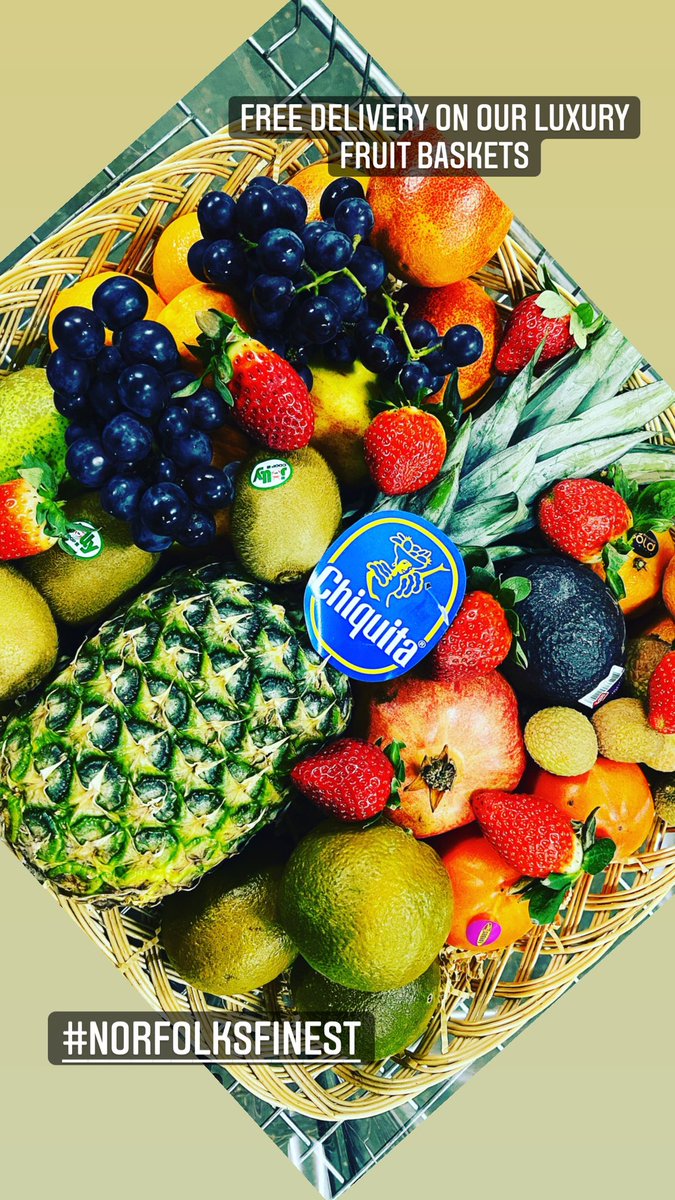 a_norfolk's tweet photo. Luxury fruit baskets directly to your door. These make the perfect gift. Free delivery all over Norfolk. #norfolkluxryhampers #norfolkfruitbaskets #norfolkhampers #norfolkfruithampers #mothersdaygift #Norfolk https://t.co/5VF8uvfTeq