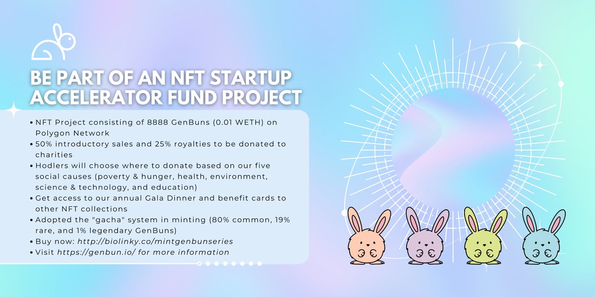 GenBun - Minting LIVE NOW tweet media