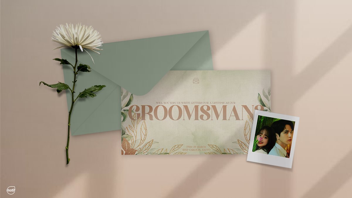 ͏

͏ 

͏͏
ㅤ ㅤ  ࿐ྂㅤI’ve received a letter!

ㅤ ㅤI hereby accept Xai and Xei's
ㅤ   invitation as their Groomsman 
ㅤ          on the 19th of March. 

ㅤㅤㅤㅤㅤ  ━━━━━━━━━

ㅤㅤㅤ #LettersForTheDaylight
ㅤㅤㅤ  #GodsentLuluHerRimi

ㅤ͏ 

͏͏