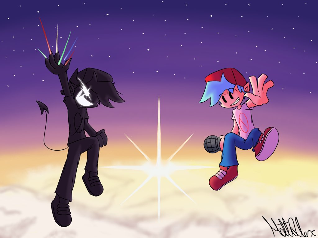 Ma77Al3x's tweet photo. A fan-art and a mini comรญc for memory/leak of
@PhantomFearOP
(I don't know if i could do something more)
#fanart #fnf #fridaynightfunkinevilmod #fnfcorrupted #soulbf https://t.co/hGVV7hwDs9