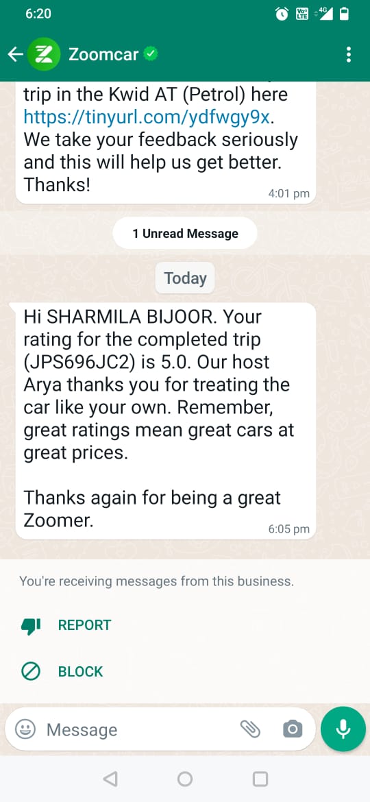 nikpar27's tweet photo. @ZoomCarIndia @sbijoor Manipulated review...from 1 star to 5 star!!! 😡 #boycottzoomcar #scamsters #patheticservice #zerocustomersupport https://t.co/kH4Gj1AU5O