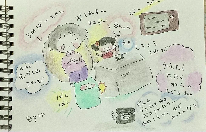 しろくろ てれび 