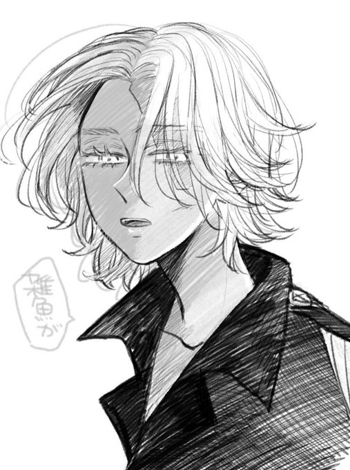 昨日寝る前に顔が描きたかったらくがき 
