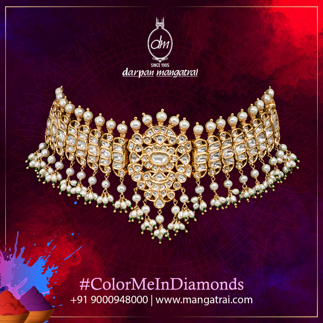 Celebrate the festival of Holi with bright colors and diamonds! #happyholi

Shop Now: mangatrai.com

Connect with us regarding our products at +91 9000948000 (Call/WhatsApp) or bit.ly/3xSoDnB
.
#ColorInMeDiamonds #HoliCollection #Diamond #Chowkers #Earrings