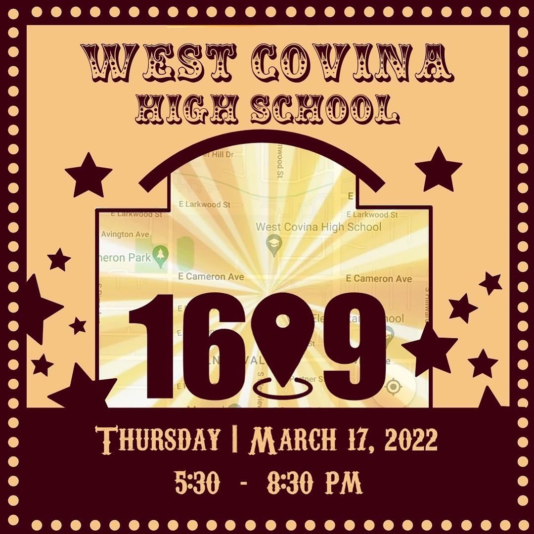westcovinahs's tweet photo. Join us for 📍1609 this Thursday! https://t.co/h0JPSnpDt2