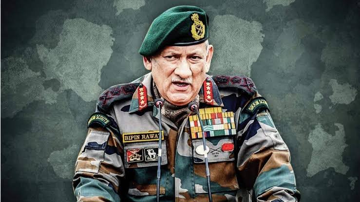 DefenceEra's tweet photo. Remembering patriot &amp; visionary soldier CDS General Bipin Rawat on his birth anniversary.

Will always miss you Sir❤️

Tribute,Salute &amp; Respect 🌺🙏 

#CDSBipinRawat https://t.co/EhEIVLuoaU