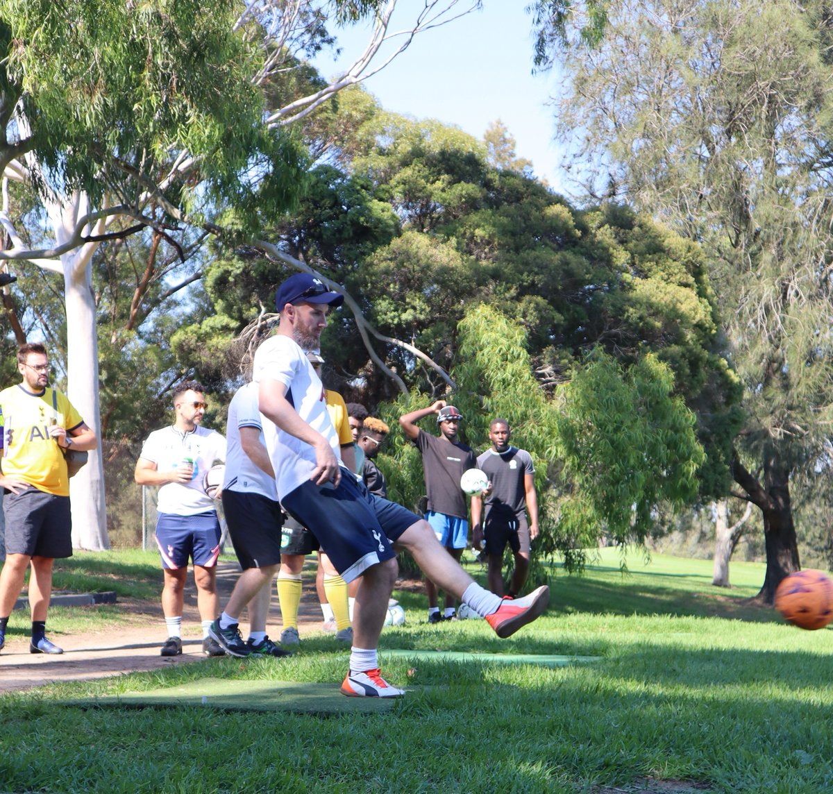 VicFootgolf's tweet photo. We're holding the Victorian Footgolf Teams Championship at Northcote Golf Club on Friday 15th April. Team entry packs are available now. It's the biggest #Footgolf event in Australia. Get Involved! https://t.co/pQ2Z7ePCfp
