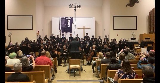 hehschoirs's tweet photo. A great Masterworks Concert tonight!  Thank you to our guest musicians, soloists, choir members and parents!  This would not have been possible without your support! #hoffmanhs #hmpa211 @hsdistrict211 #miosm https://t.co/AJJd7Kla4Z
