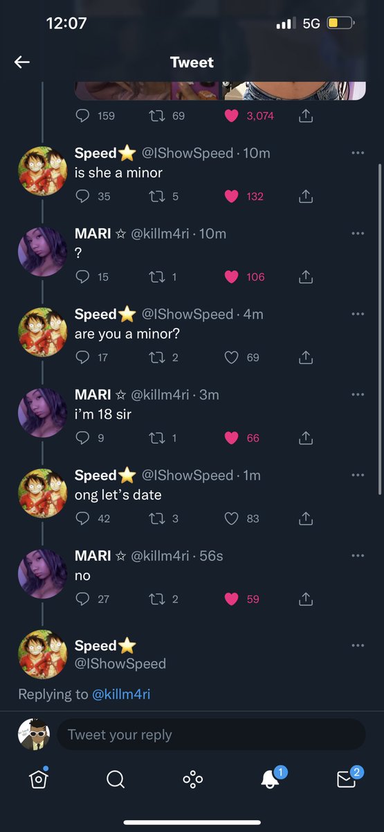 nolimitjxsh_'s tweet image. Just witnessed a Villain Origin Story😭 @killm4ri @IShowSpeed