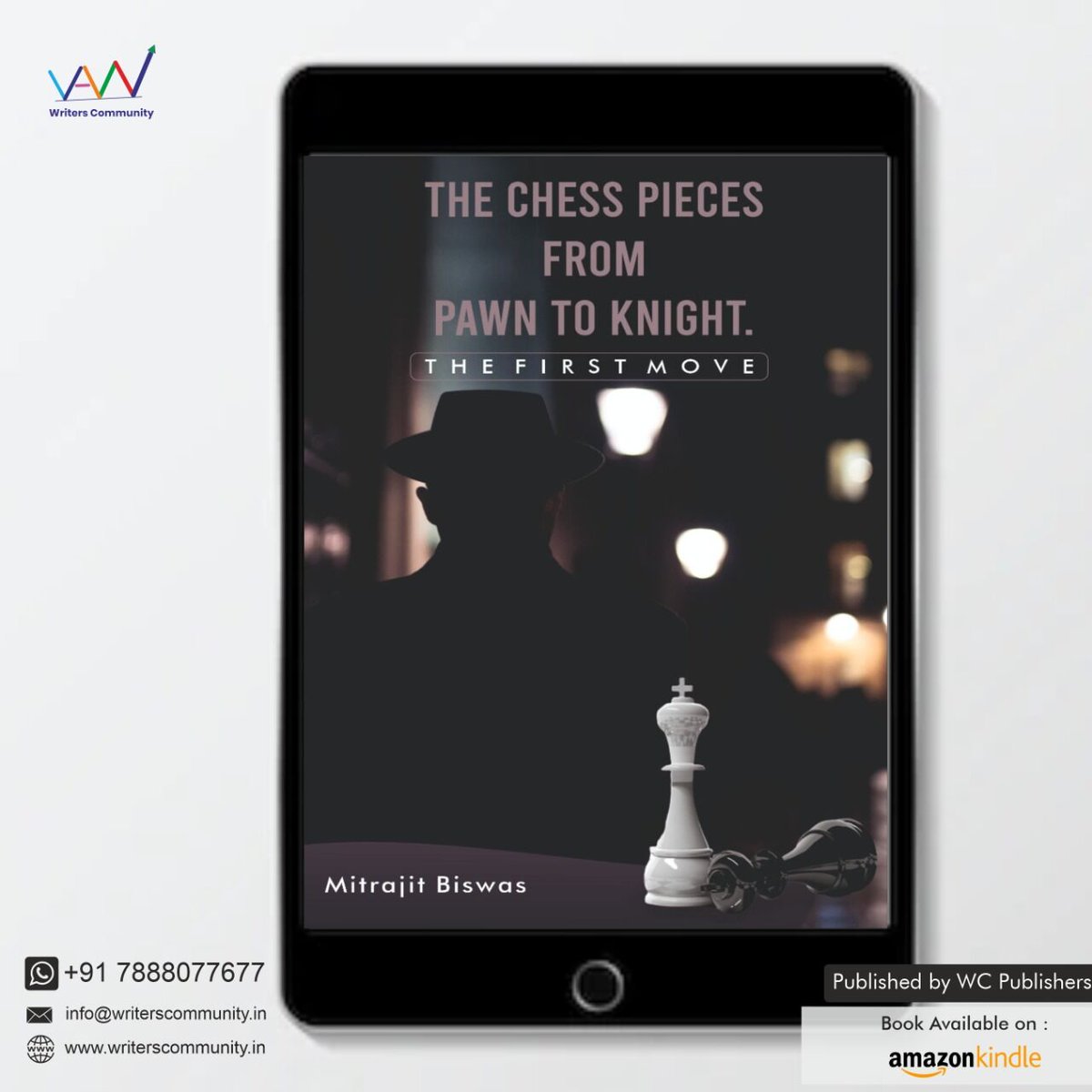 The Chess Pieces This book is the first part of the Trilogy of Spy Thriller Series. It marks the beginning of a new chapter for the whole story to form the arc. #selfpublishing #bookpublihsed #selfpublishing