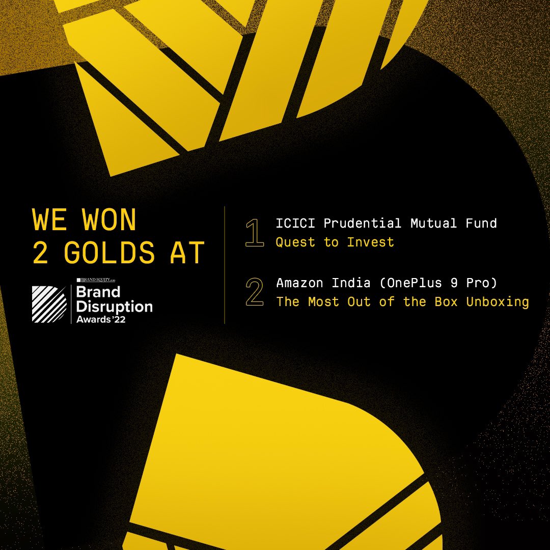 blink_india's tweet photo. It’s a win-win!
Celebrating Gold x 2 @ETBrandEquity #ETBrandDisruption
#Quest2Invest #OPUnboxing @ICICIPruMF | Amazon India https://t.co/N7lLfpn1rw
