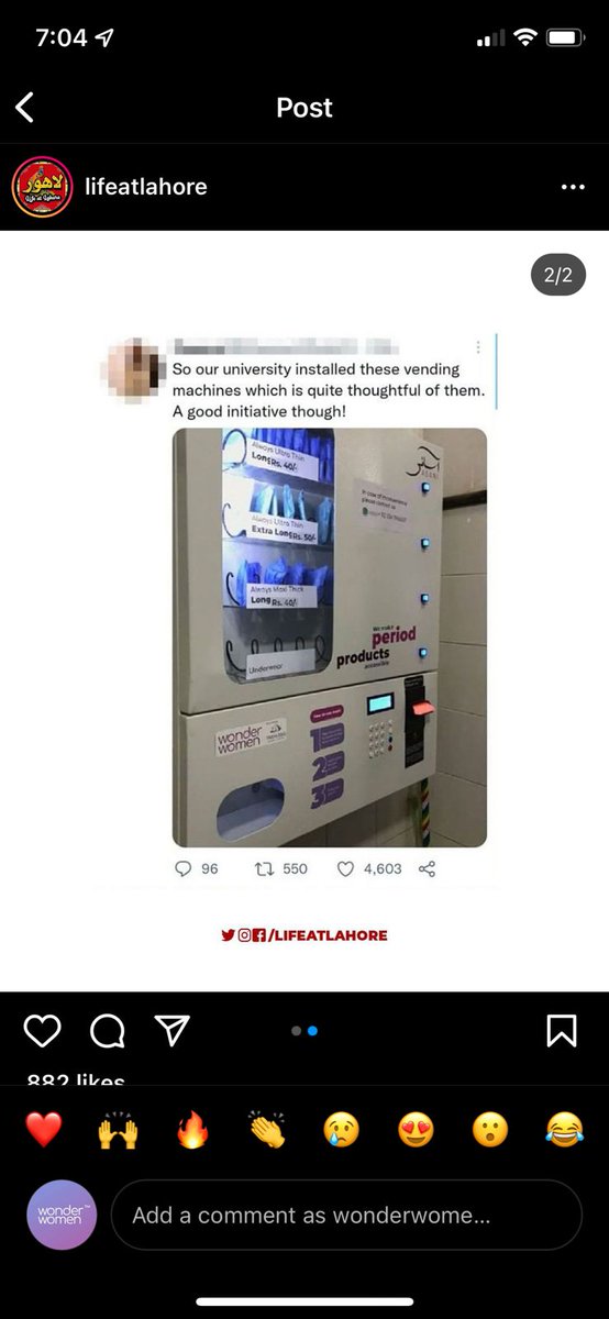 WonderWomenpk's tweet photo. So overwhelmed with the response! Thankyou @ZeemalAftab02 for your tweet to get the word out there. After working towards making period products accessible in washrooms for more than 2 years, we are finally able to install  Asani in Universities! https://t.co/INValYqHM1