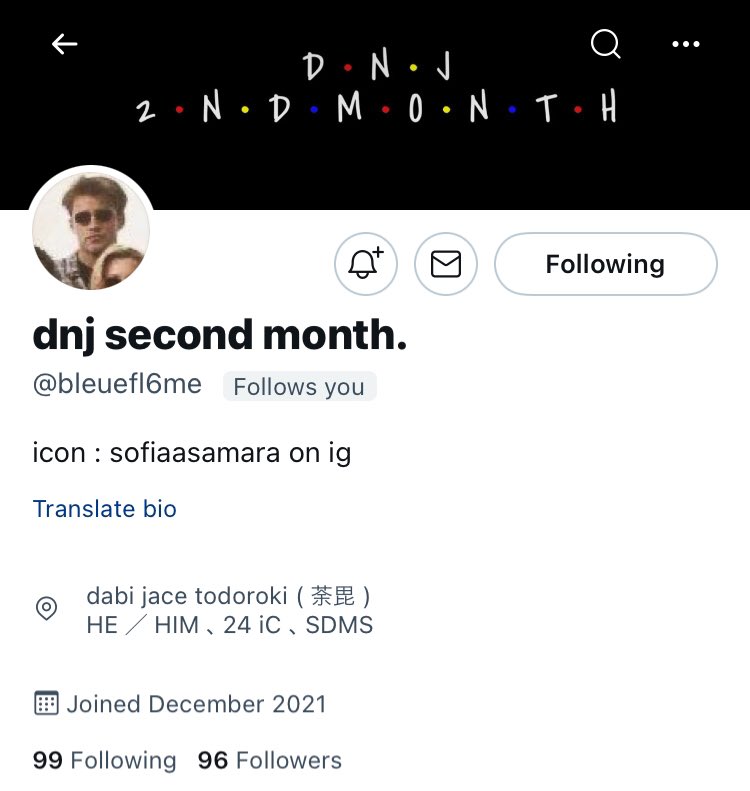 mkaakrmn's tweet photo. ⠀ ⠀
          
     ⠀       Happy Second, DNJ! ⠀                 

⠀⠀ https://t.co/bkfd8hQpVo