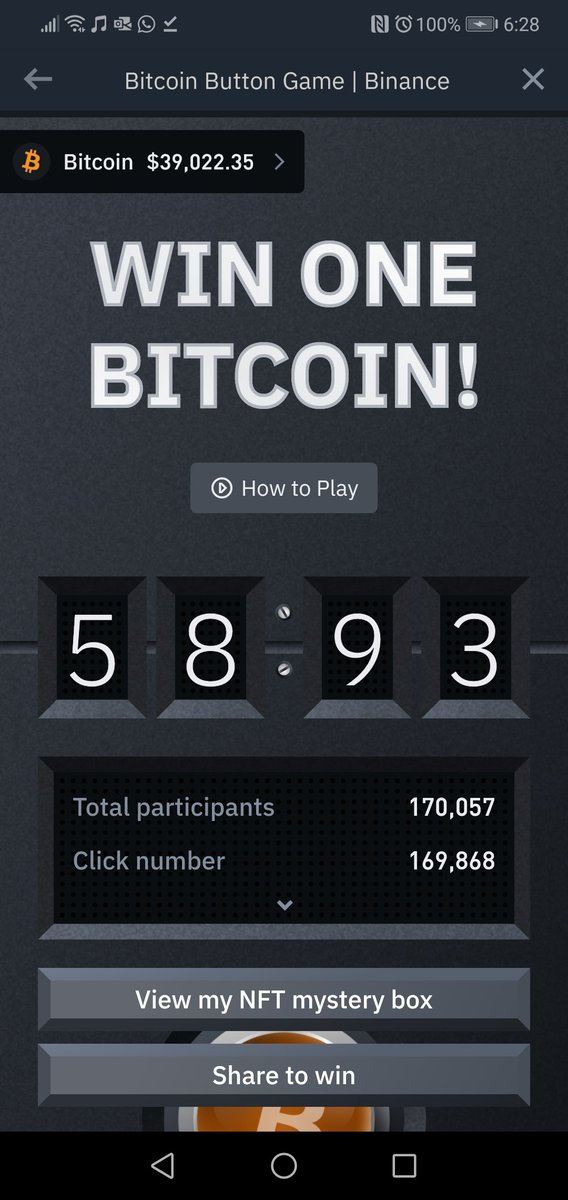 ThulaniG101's tweet photo. #BitcoinButton #Binance https://t.co/1J6BpNvItw