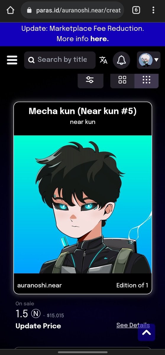 cutestintrovert's tweet photo. Near kun #5 edition 1/1 is out now! Only @ParasHQ 

Check it here⬇️
https://t.co/wgbgrdPe4A

#NFT #NEARnft #nftcollectors #pfpNFT #nftart #cryptoartph #NFTCommmunity #cryptocurrency #Cryptoart https://t.co/enNwII2YYb