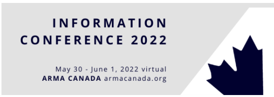 Information Conference 2022 will be held VIRTUALLY! Join us for affordable top-notch education, fun and interactive networking opportunities from anywhere!!  Registration is now open: armacanada.org