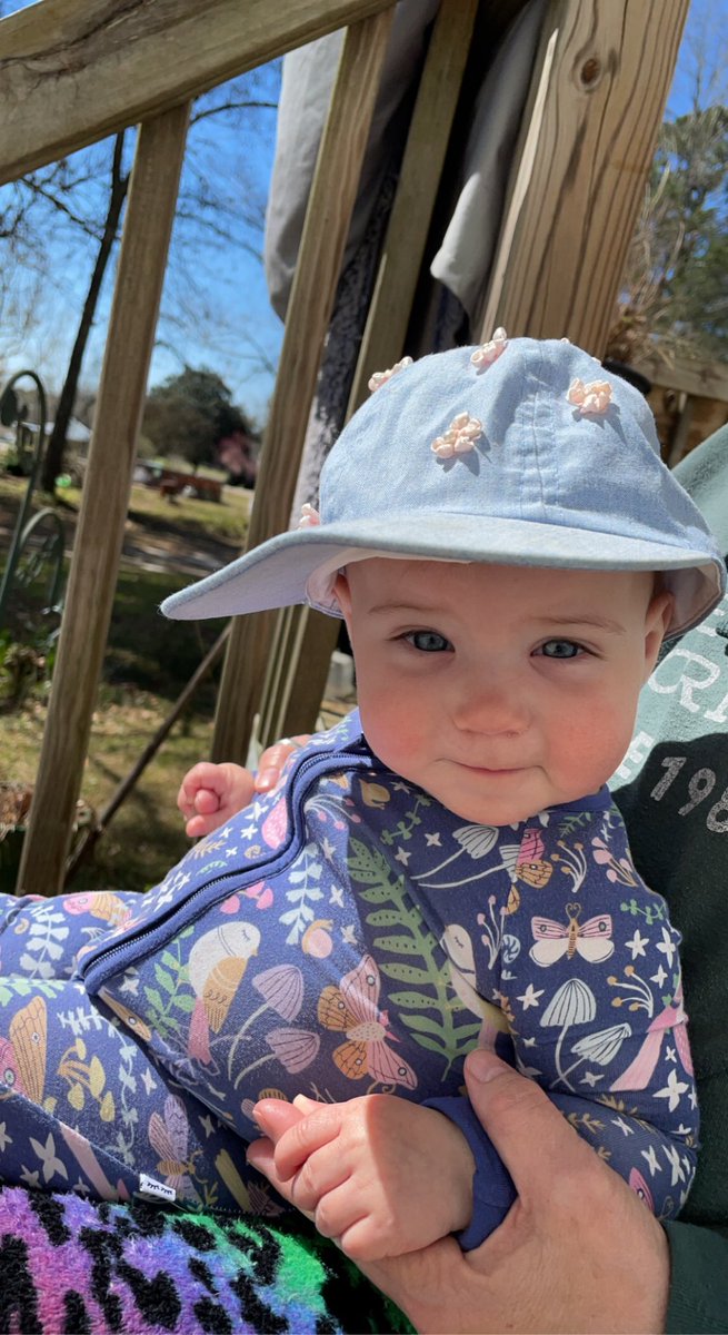 Laiken4's tweet photo. My baby wearing my hat from when I was little 🥺 https://t.co/wz5p8ifUeO