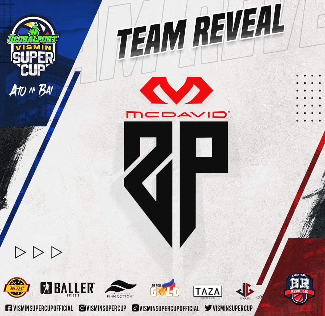visminsupercup's tweet photo. Team Reveal π₯
The cast are now complete! Let's welcome the Team McDavid ZamPen π
Abangan ang kanilang roster reveal soon βββ
#AtoNiBai
#HapitNa
#PilipinasVisMinSuperCup
#LapitNalang https://t.co/Aosr5qBYHL