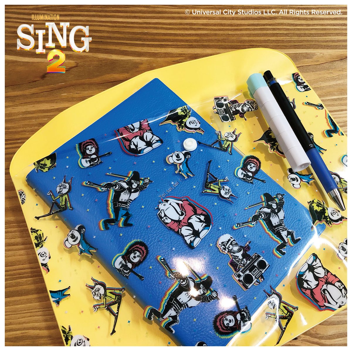 映画『 SING /シング：ネクストステージ』いよいよ明日公開！公開を記念し抽選で2名様にステーショナリーケースをプレゼント💓どちらの絵柄かはお楽しみ🐨
応募は
① <a href="/Lamune_Lab/">株式会社ラムネラボ</a> と <a href="/SingMovieJP/">映画『SING／シング：ネクストステージ』公式</a>をフォロー
②このツイートをRT
応募締切：3月24日（木）
当選者の方への発送は3月25日予定です🐨✨