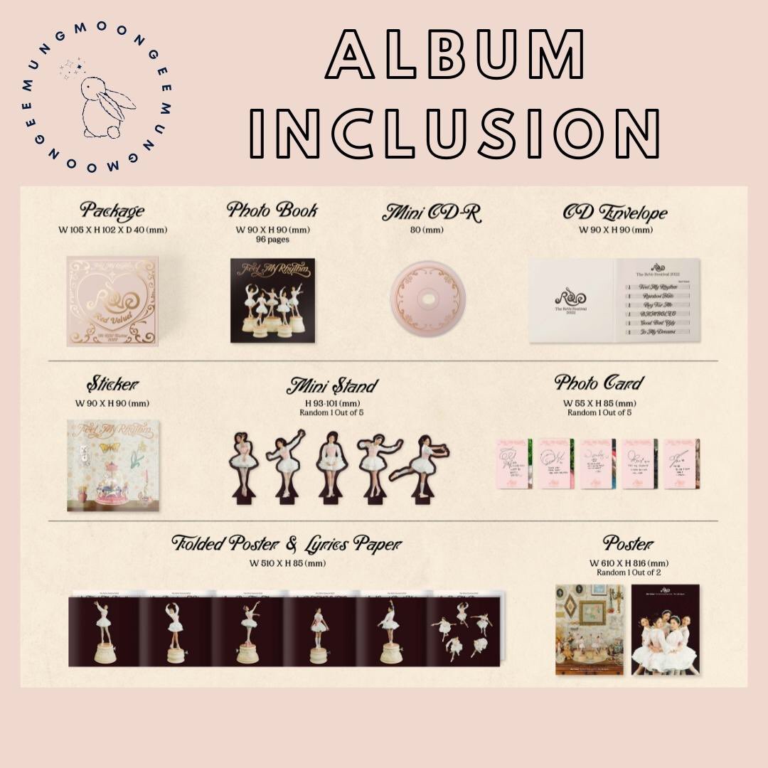 mungmoongeeph's tweet photo. #MMG_GOS WTS | LFB | PLS HELP RT 💝
✨RED VELVET ‘THE REVE FESTIVAL 2022’ PH GO✨
ORGEL VERSION
✈️ NETA
✨PRICE (KTOWN4U) - PHP 1,050
DOO: MARCH 20 (W/ POB)
DOP: 50%DP upon confirmation + 50% once onhand
MOD: J&T | SDD (for MM)
DM for inquiries 🤗 https://t.co/Bna0UWEmPN