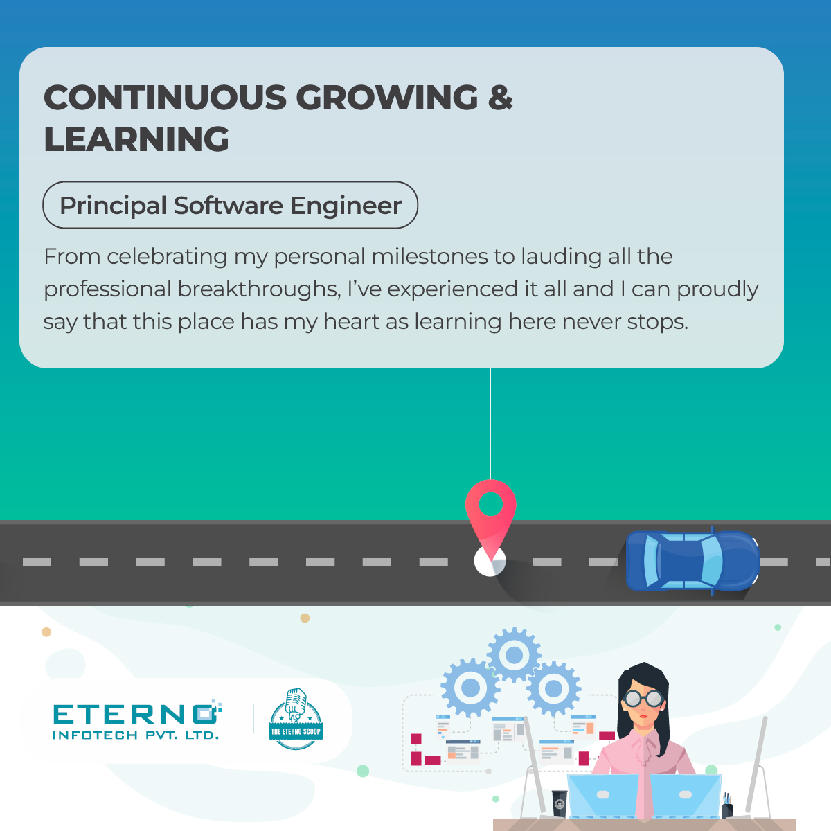 Rajyalakshmi has successfully managed numerous crucial projects throughout her nearly 10 years with Dailyhunt. Let’s catch a glimpse of her 10 year journey at Dailyhunt and why she is proud to work at Dailyhunt. 
 
#WomenAtDailyhunt #WomenInTech #BreaktheBias #DailyhuntCareers