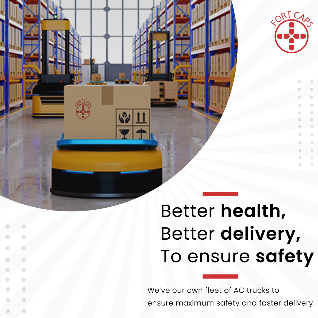 We, at Fortcaps Healthcare, focus on scaling ourselves to serve humans by delivering on time.

Being India's leading capsule manufacturer, we focus on delivery on time to ensure the proper functionality of the formulation at the right time.