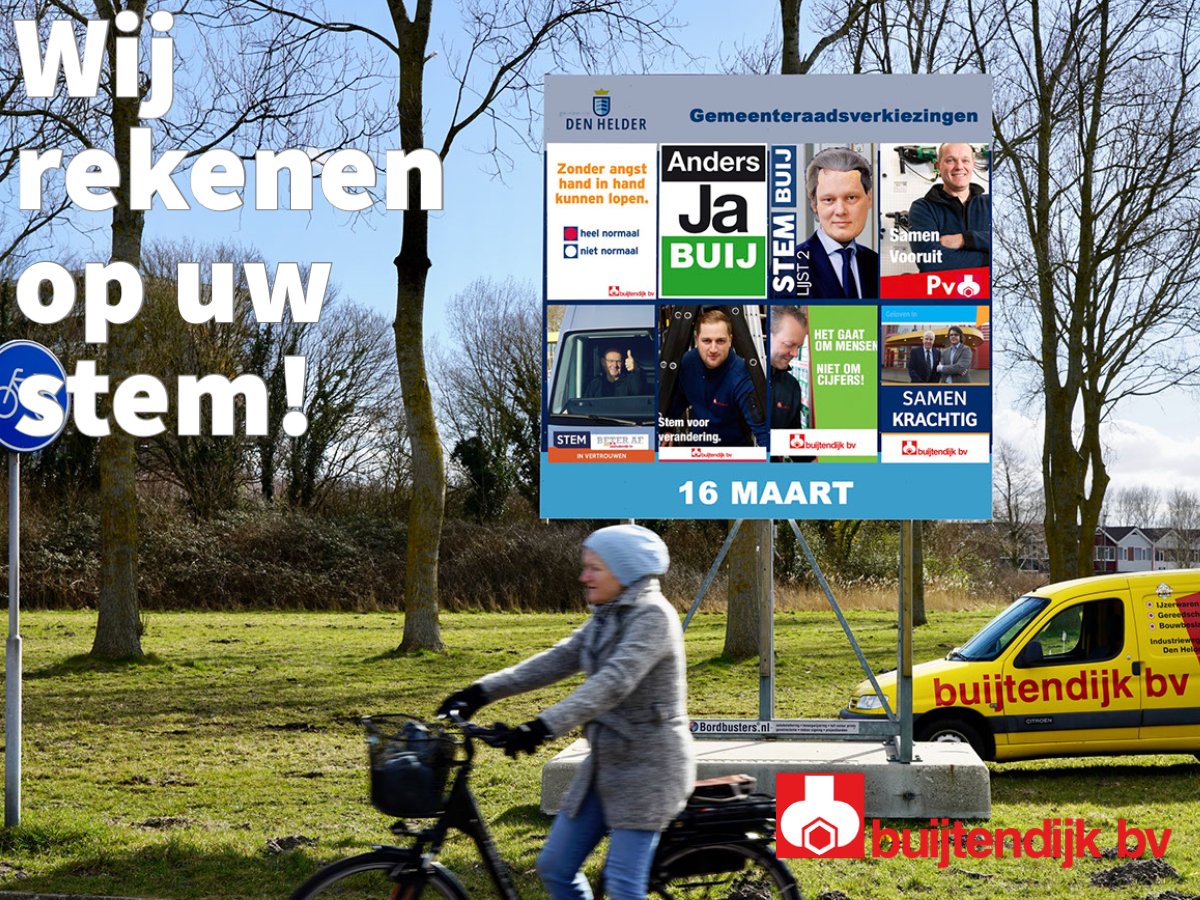 Buijtendijkbv's tweet photo. Hier heb je geen #stemwijzer meer voor nodig toch? #Kies gewoon voor ons! #beteraf #verkiezingen https://t.co/8YjvtTJTwb