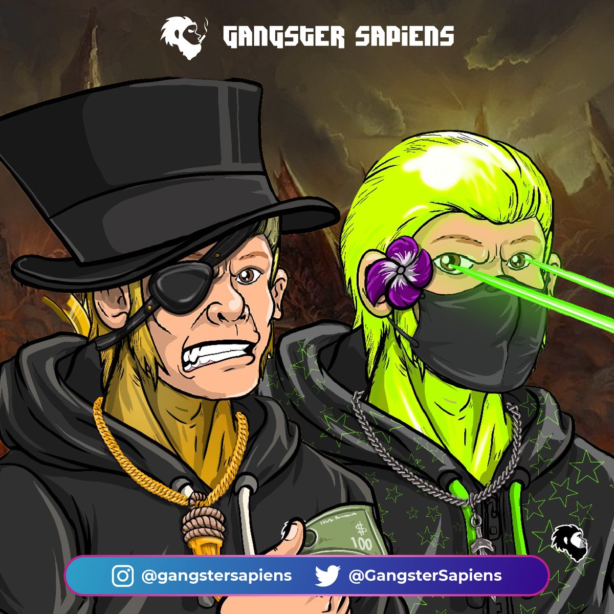 The holders of Gangster Sapien NFTs will be invited to several networking events. We believe in creating big and quality networks. 🌟

discord.gg/gsapiens

#gangstersapiens #nft #nfts #nftlaunch #nftart #NFTWorld #NFTcollection #NFTCommunity #NFTshill #nftartwork