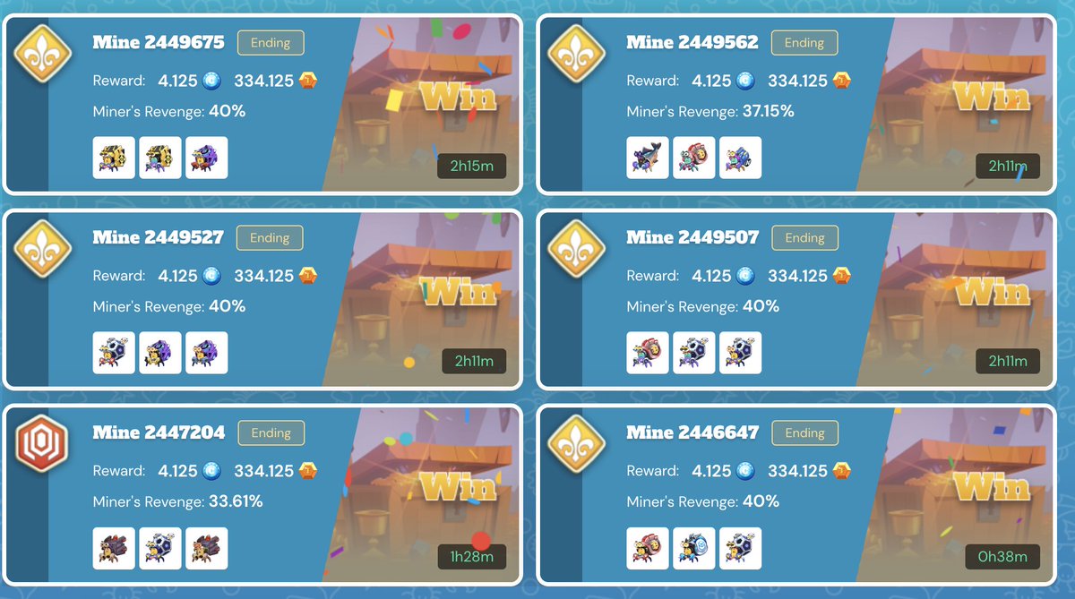 CrabadaPrime's tweet photo. MINERS REVENGE @PlayCrabada https://t.co/kYDOJ8nCCP