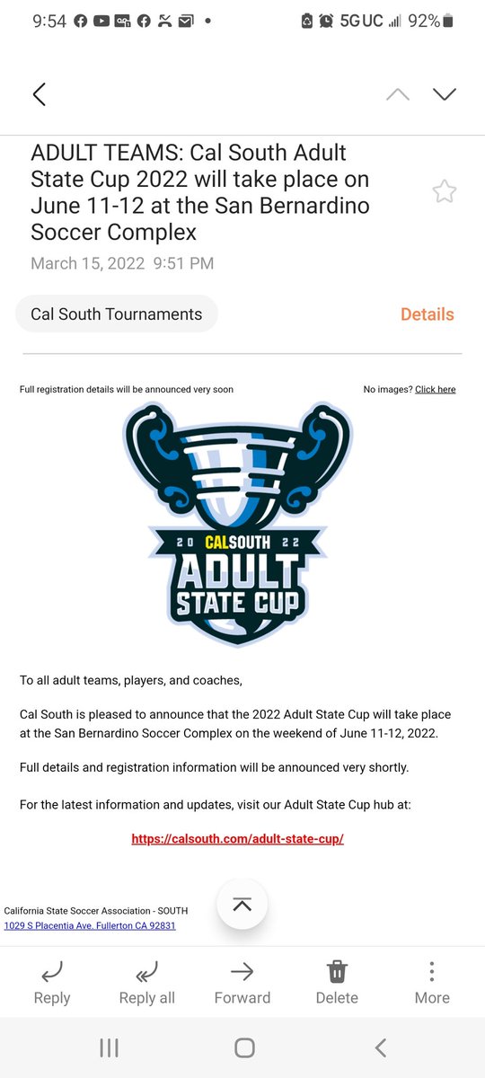 Rebelsscadult's tweet photo. @CalSouthSoccer adult state cup is back.
#CalSouth #AdultStateCup https://t.co/q2ALZ82w2a
