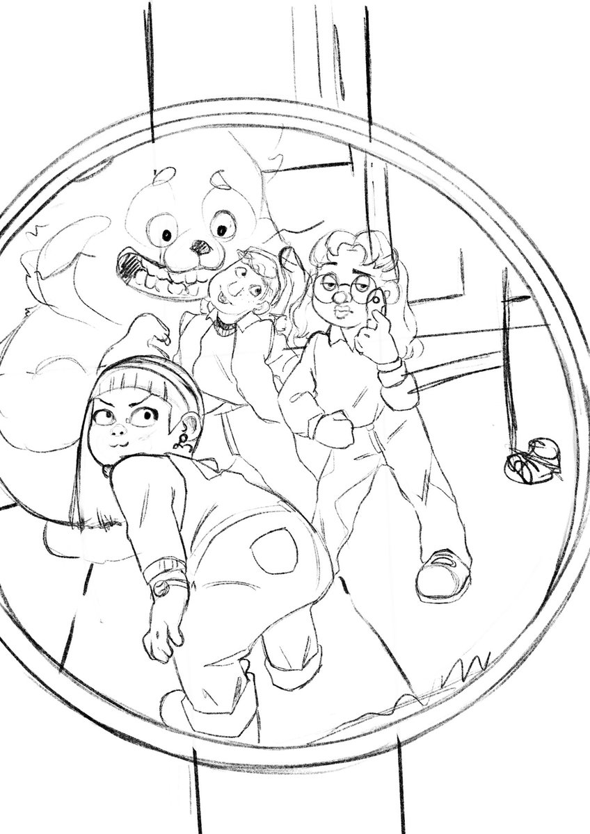 NaraTheKobold's tweet photo. Este es el avance de hoy! #TurningRed #tdraw #illustration https://t.co/xsdO636mRC