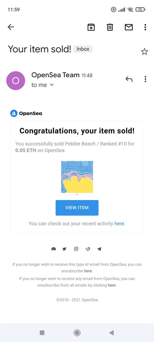 ArtMyMap (@artmymap) on Twitter photo 📢2nd item Sold this week 📢
Pebble Beach is now almost Sold out !
Congrats to opensea.io/Alo7
You are now part of this project!
Join the discord and be ready for the Holder Giveaway!
<a href="/WhaleyGolfNFT/">Whaley Golf NFT</a> merch will be the price
discord.gg/AgS8BXCkva
#GolfNFT #Giveaways 📢2nd item Sold this week 📢
Pebble Beach is now almost Sold out !
Congrats to opensea.io/Alo7
You are now part of this project!
Join the discord and be ready for the Holder Giveaway!
<a href="/WhaleyGolfNFT/">Whaley Golf NFT</a> merch will be the price
discord.gg/AgS8BXCkva
#GolfNFT #Giveaways