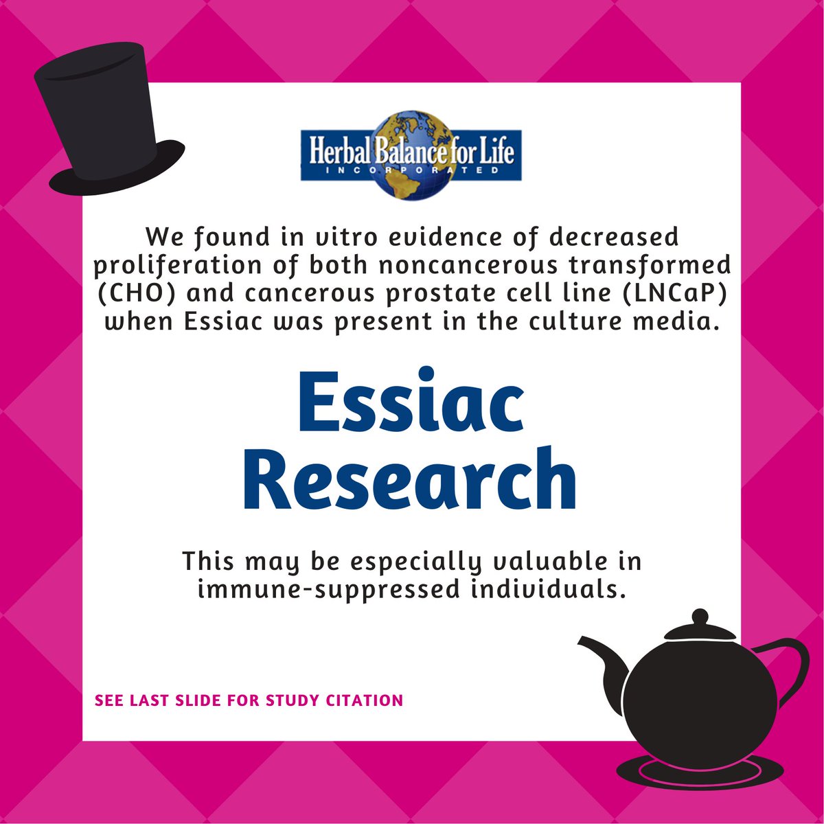 herbblender's tweet photo. in 2004, a clinical study to assess the ability of Essiac tea extracts to modulate cancer cell proliferation and immune responsiveness. concluded that Essiac preparations may be able to inhibit tumor cell growth. https://t.co/WCylQJVg3E
#essiac #essiactea #herbalbalanceforlife https://t.co/FZIxJ6WTjk