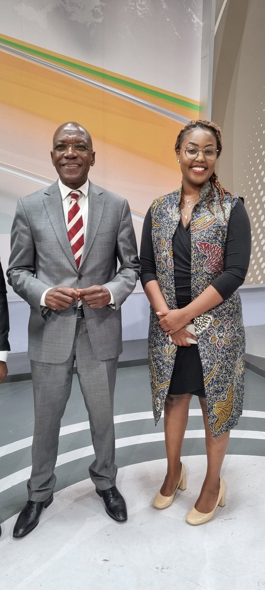 DrBKhalwale's tweet photo. Always nice &amp; a pleasure meeting young medical colleagues. Met Dr Warui &amp; Nutritionist Felix at the Royal Media Services this morning https://t.co/pZ5dIFACDK