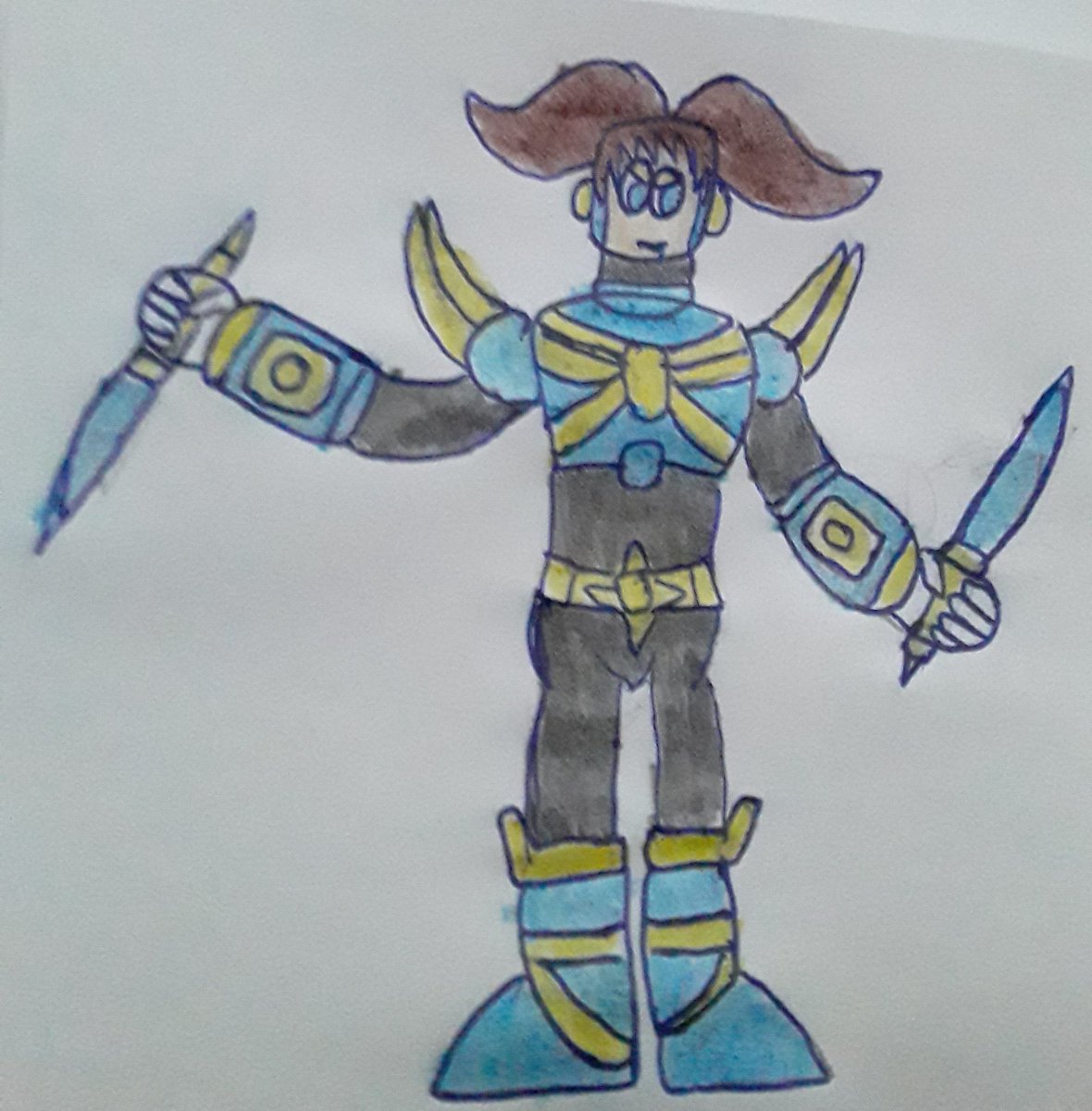 DreemurGabriel's tweet image. Serena,The Female X-Hunter 

#ReploidOc #Villains #Megamanx