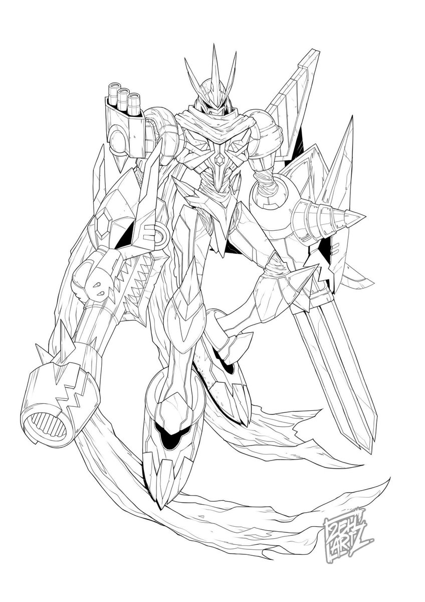 Vize Omegamon | Omegamon Alter-VS Fusion between Victory Greymon