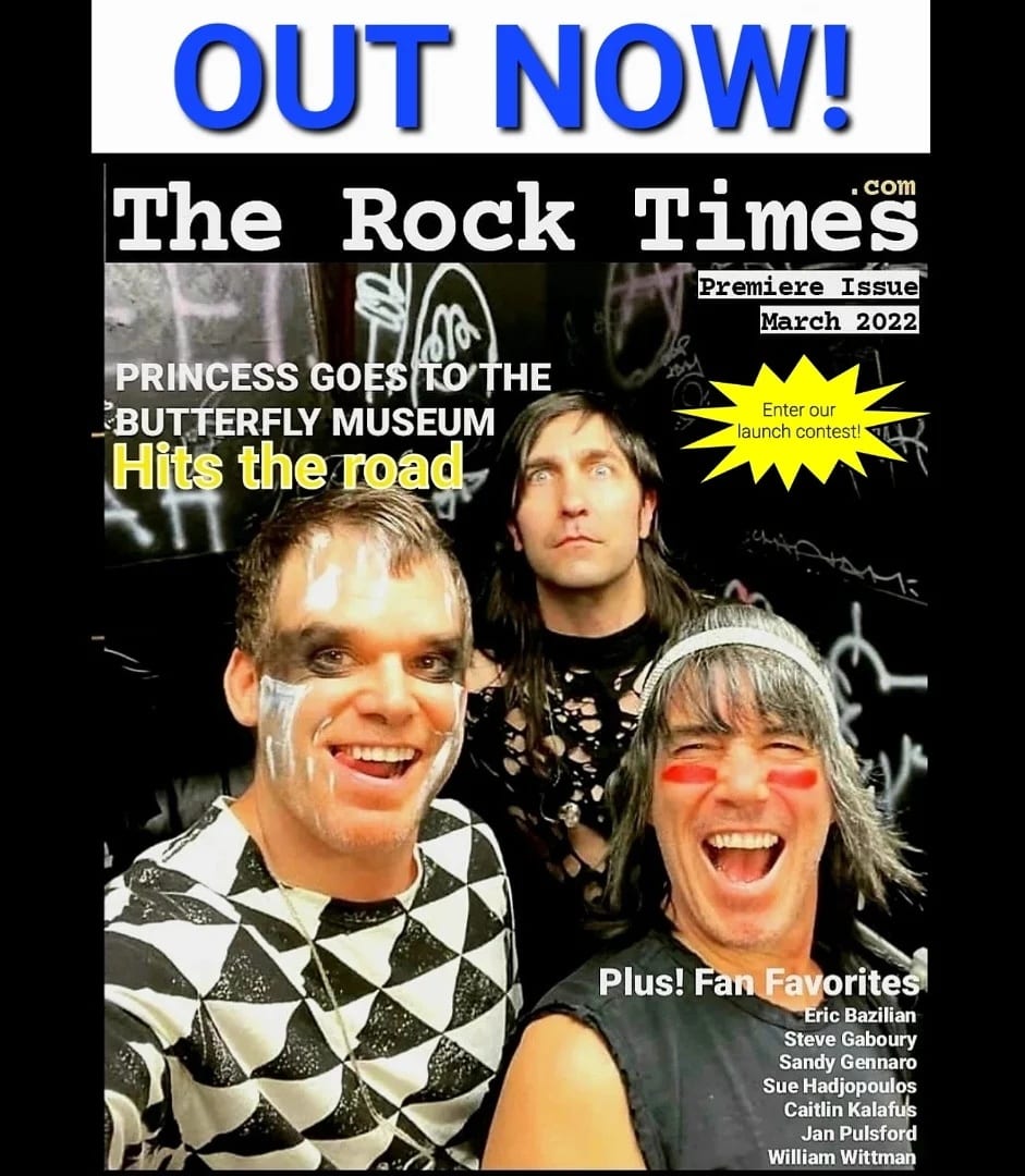 ImacRecords's tweet photo. Proud to #PREMIERE:

#TheRockTimes Online Music Mag V1 I1 @RockTimesMag
https://t.co/c1hc1DEwy0

Cover story @princessgoesofficial 🦋

#rocktimesmag #rockandroll #music #immaculaterecords #princessgoestothebutterflymuseum #pgttbm #michaelchall #mattkatzbohen #peteryanowitz https://t.co/ij60mplYnG
