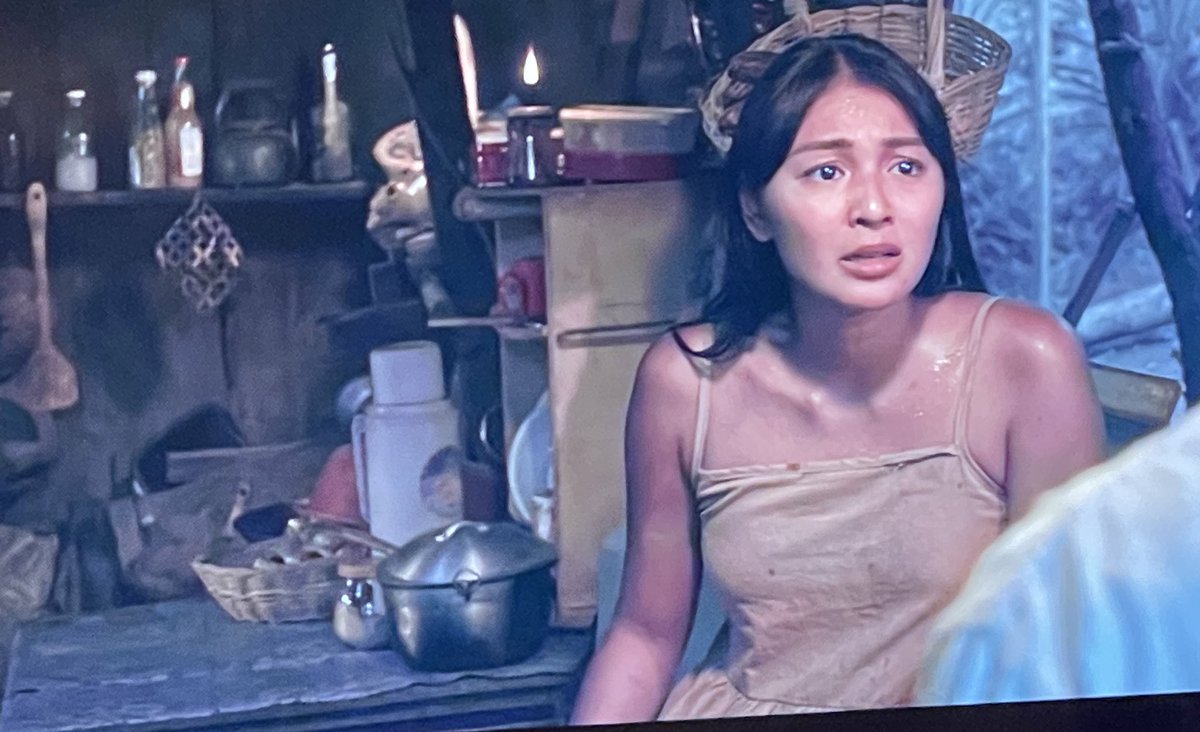 AltheyuhMoves's tweet photo. Nadine Lustre's comeback movie was a macabre fable.  It was both fascinating and disturbing.  But I think what sold the film is @hello_nadine 's gripping take on the role.  Her performance was harrowing as it was mesmerizing.  She unraveled to bits in this. #NADINEGreedMovie https://t.co/9peDDLrvTE