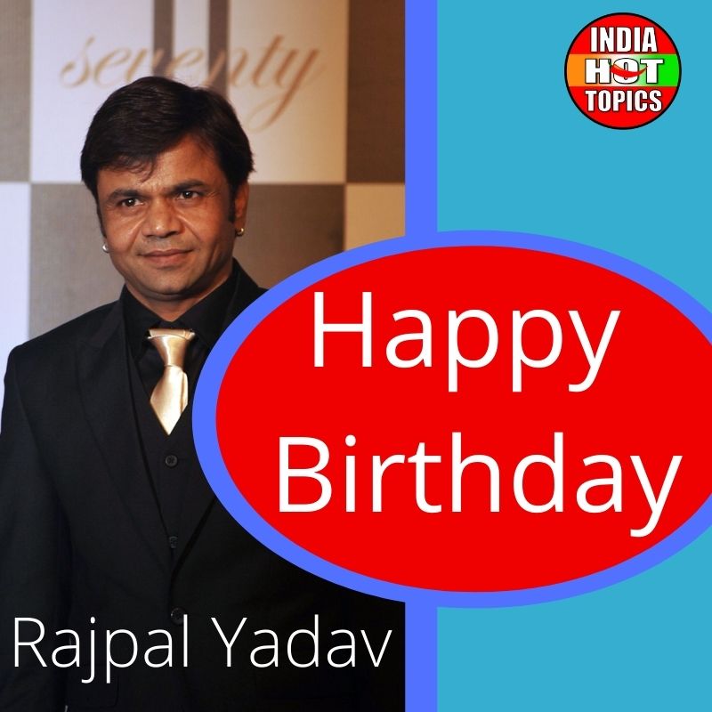 Happy Birthday Rajpal Yadav
.
. 